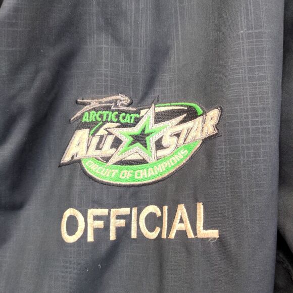 North End Men's Warm Logik Arctic Cat All Star Hooded Jacket Black XL Coat - Picture 4 of 16